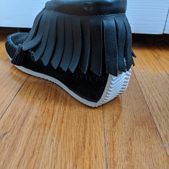 Rag and bone Ghita Suede fringe moccasin - Picture 5 of 5